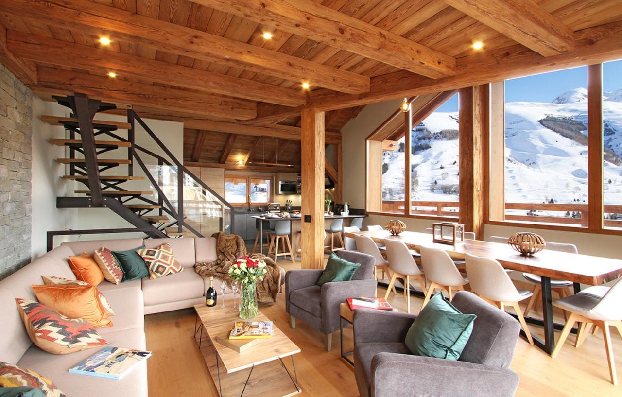 Odalys Chalet Chambertin Lodge Les Deux Alpes Buitenkant foto